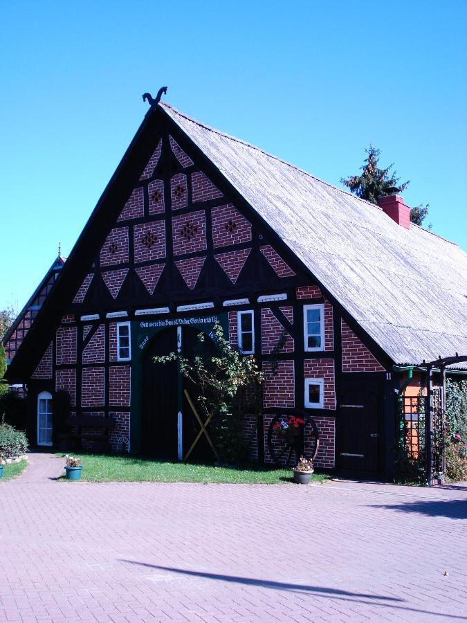 de lüt Ferienhof Jameln Exterior foto