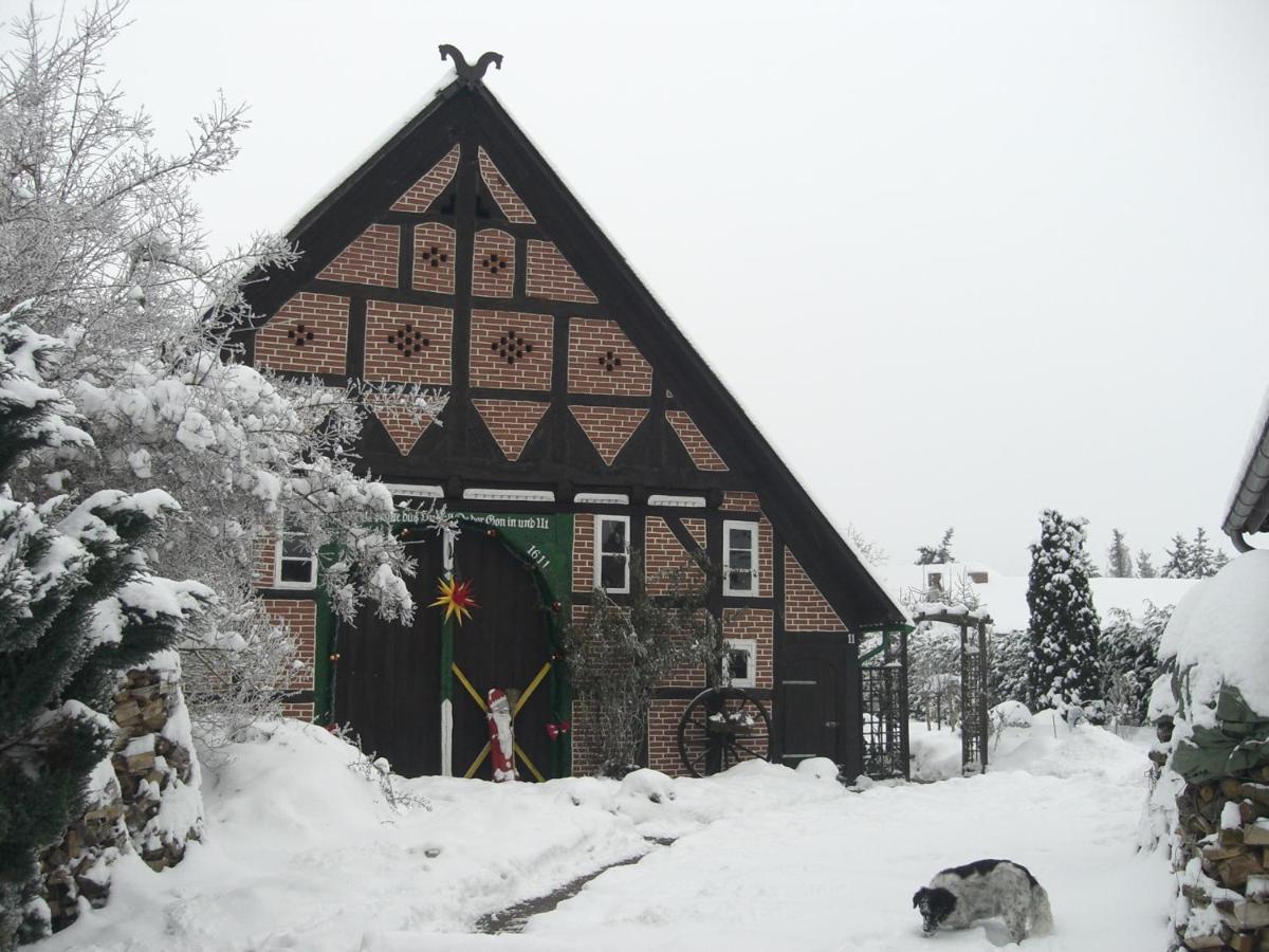 de lüt Ferienhof Jameln Exterior foto